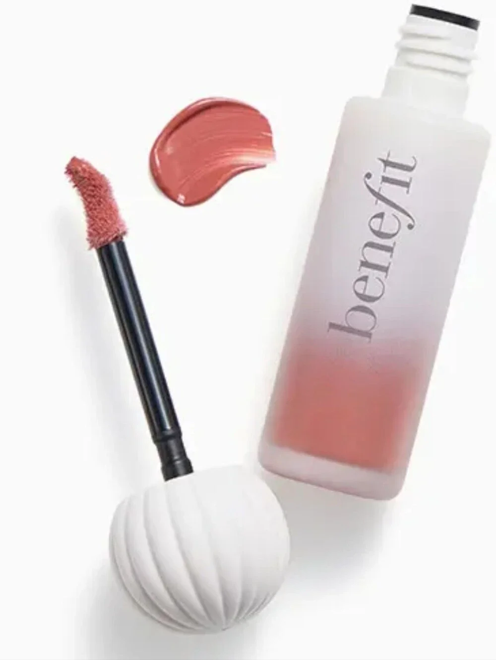 BENEFIT COSMETICS Plushtint in Cream Puff (almond pink) NIB & FULL SIZE